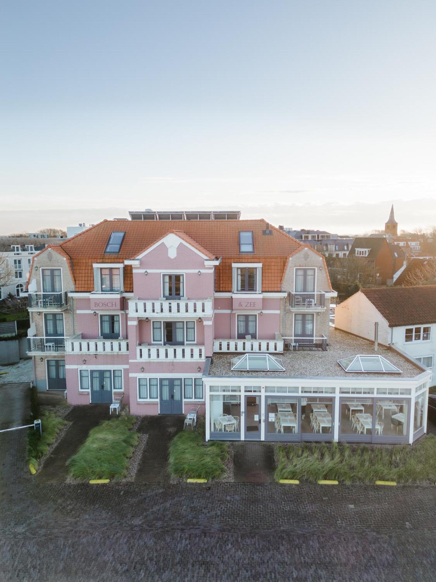 Hotel Bosch En Zee Домбург Экстерьер фото